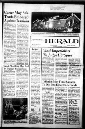 Sapulpa Daily Herald (Sapulpa, Okla.), Vol. 66, No. 73, Ed. 1 Sunday, December 9, 1979