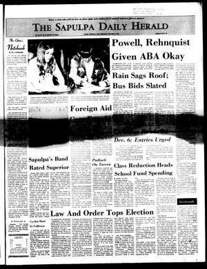 The Sapulpa Daily Herald (Sapulpa, Okla.), Vol. 58, No. 55, Ed. 1 Wednesday, November 3, 1971