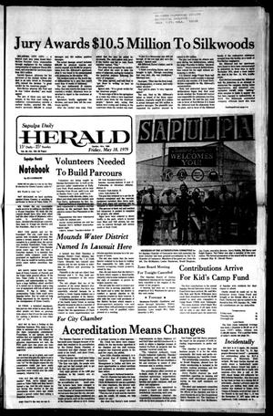 Primary view of object titled 'Sapulpa Daily Herald (Sapulpa, Okla.), Vol. 65, No. 210, Ed. 1 Friday, May 18, 1979'.