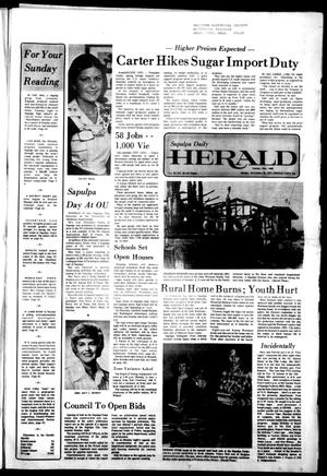Sapulpa Daily Herald (Sapulpa, Okla.), Vol. 64, No. 52, Ed. 1 Sunday, November 13, 1977