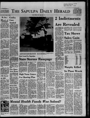 The Sapulpa Daily Herald (Sapulpa, Okla.), Vol. 57, No. 232, Ed. 1 Tuesday, June 1, 1971