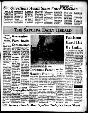 The Sapulpa Daily Herald (Sapulpa, Okla.), Vol. 58, No. 82, Ed. 1 Sunday, December 5, 1971