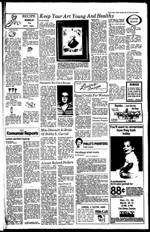 Primary view of object titled 'Sapulpa Daily Herald (Sapulpa, Okla.), Vol. 66, No. 220, Ed. 1 Thursday, May 29, 1980'.