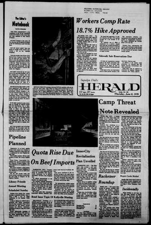 Sapulpa Daily Herald (Sapulpa, Okla.), Vol. 64, No. 228, Ed. 1 Thursday, June 8, 1978