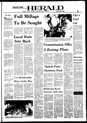 Sapulpa Daily Herald (Sapulpa, Okla.), Vol. 60, No. 70, Ed. 1 Tuesday, December 4, 1973