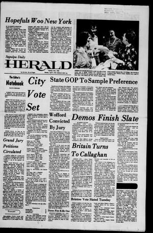 Sapulpa Daily Herald (Sapulpa, Okla.), Vol. 62, No. 174, Ed. 1 Monday, April 5, 1976