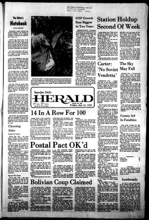 Sapulpa Daily Herald (Sapulpa, Okla.), Vol. 64, No. 264, Ed. 1 Friday, July 21, 1978