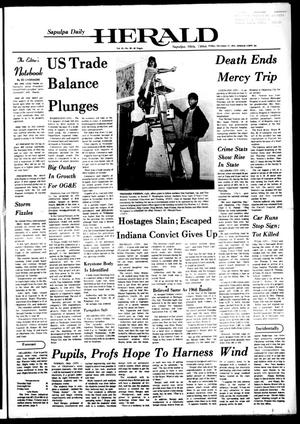 Sapulpa Daily Herald (Sapulpa, Okla.), Vol. 61, No. 89, Ed. 1 Friday, December 27, 1974