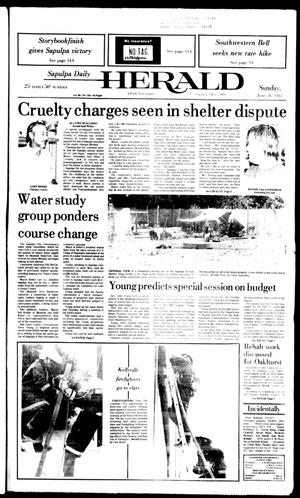 Sapulpa Daily Herald (Sapulpa, Okla.), Vol. 69, No. 245, Ed. 1 Sunday, June 26, 1983