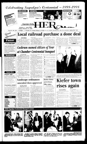 Sapulpa Daily Herald (Sapulpa, Okla.), Vol. 83, No. 130, Ed. 1 Friday, February 13, 1998