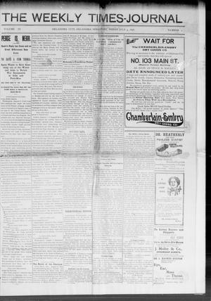 The Weekly Times-Journal (Oklahoma City, Okla. Terr.), Vol. 9, No. 2, Ed. 1 Friday, July 5, 1898