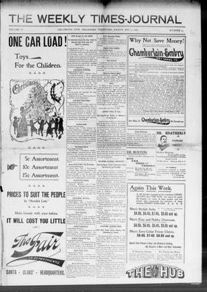 The Weekly Times-Journal (Oklahoma City, Okla. Terr.), Vol. 9, No. 55, Ed. 1 Friday, December 9, 1898