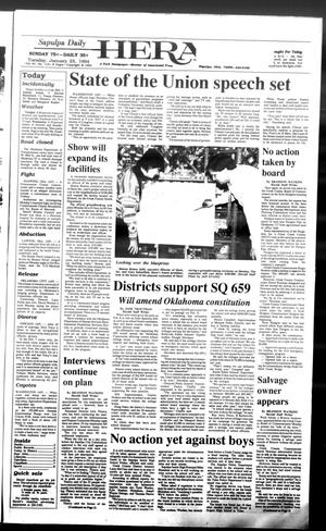 Sapulpa Daily Herald (Sapulpa, Okla.), Vol. 80, No. 115, Ed. 1 Tuesday, January 25, 1994