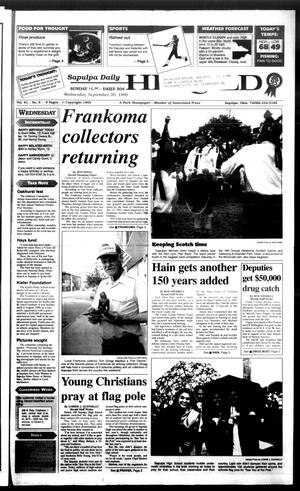 Sapulpa Daily Herald (Sapulpa, Okla.), Vol. 82, No. 6, Ed. 1 Wednesday, September 20, 1995