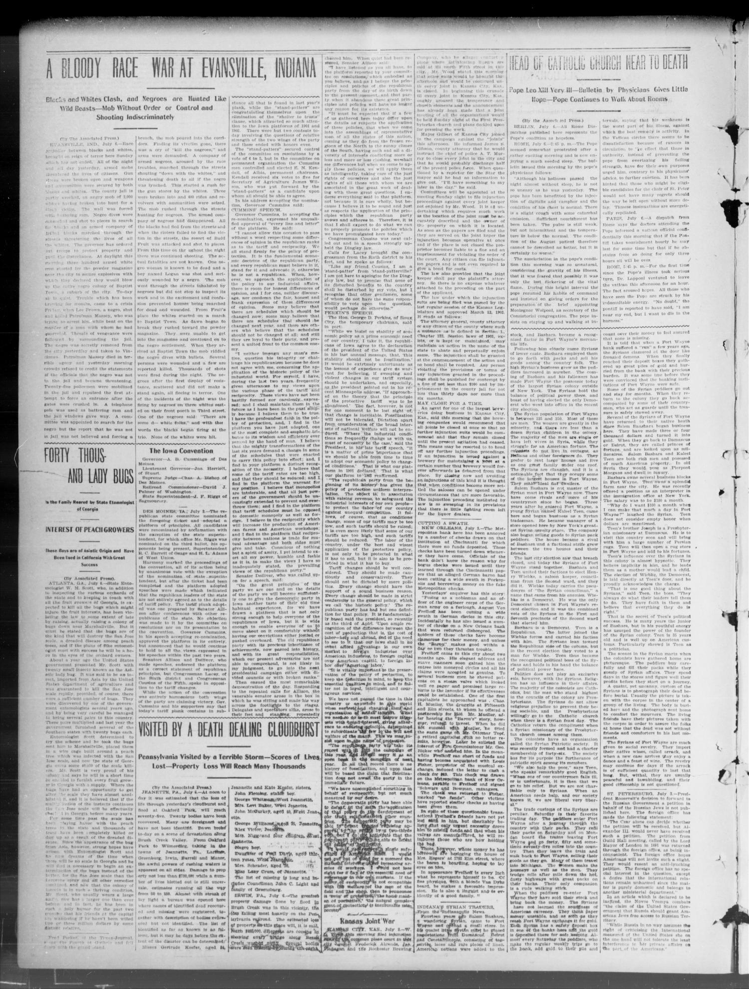 The Weekly Times-Journal. (Oklahoma City, Okla.), Vol. 15, No. 12, Ed. 1 Friday, July 10, 1903
                                                
                                                    [Sequence #]: 2 of 8
                                                