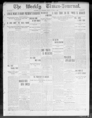 Primary view of object titled 'The Weekly Times-Journal. (Oklahoma City, Okla.), Vol. 15, No. 20, Ed. 1 Friday, September 4, 1903'.