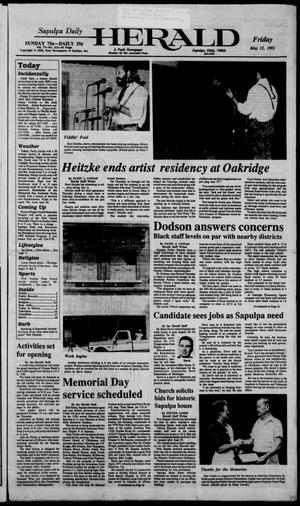 Sapulpa Daily Herald (Sapulpa, Okla.), Vol. 78, No. 215, Ed. 1 Friday, May 22, 1992