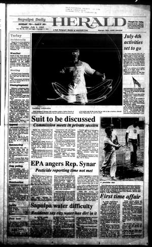 Sapulpa Daily Herald (Sapulpa, Okla.), Vol. 79, No. 251, Ed. 1 Sunday, July 4, 1993