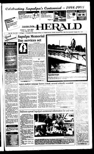 Sapulpa Daily Herald (Sapulpa, Okla.), Vol. 83, No. 215, Ed. 1 Friday, May 22, 1998