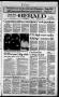 Thumbnail image of item number 1 in: 'Sapulpa Daily Herald (Sapulpa, Okla.), Vol. 71, No. 159, Ed. 1 Tuesday, March 19, 1985'.