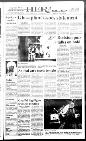 Sapulpa Daily Herald (Sapulpa, Okla.), Vol. 80, No. 267, Ed. 1 Wednesday, July 20, 1994