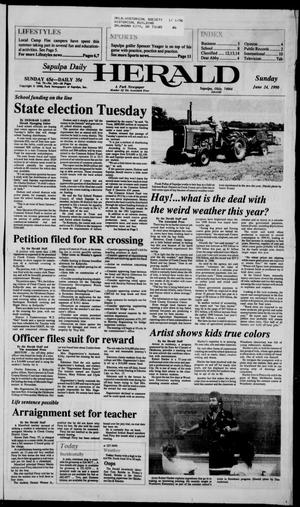Sapulpa Daily Herald (Sapulpa, Okla.), Vol. 76, No. 242, Ed. 1 Sunday, June 24, 1990