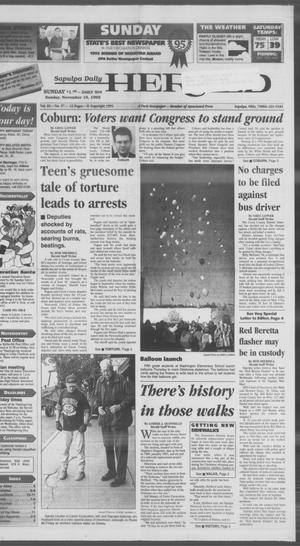 Sapulpa Daily Herald (Sapulpa, Okla.), Vol. 82, No. 57, Ed. 1 Sunday, November 19, 1995