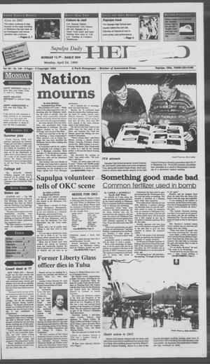 Sapulpa Daily Herald (Sapulpa, Okla.), Vol. 81, No. 190, Ed. 1 Monday, April 24, 1995