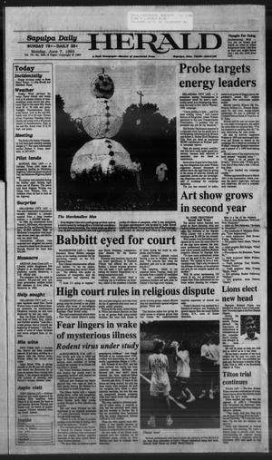 Sapulpa Daily Herald (Sapulpa, Okla.), Vol. 79, No. 228, Ed. 1 Monday, June 7, 1993