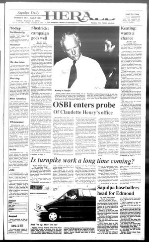 Sapulpa Daily Herald (Sapulpa, Okla.), Vol. 80, No. 281, Ed. 1 Friday, August 5, 1994