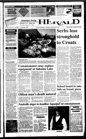 Sapulpa Daily Herald (Sapulpa, Okla.), Vol. 81, No. 279, Ed. 1 Sunday, August 6, 1995