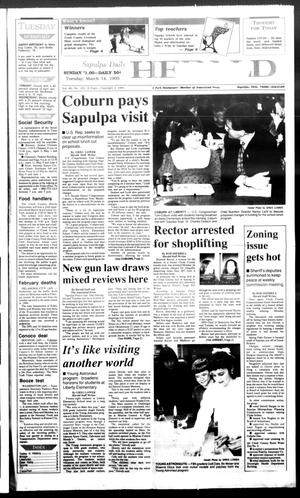 Sapulpa Daily Herald (Sapulpa, Okla.), Vol. 81, No. 155, Ed. 1 Tuesday, March 14, 1995