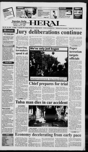 Primary view of object titled 'Sapulpa Daily Herald (Sapulpa, Okla.), Vol. 82, No. 222, Ed. 1 Monday, June 2, 1997'.