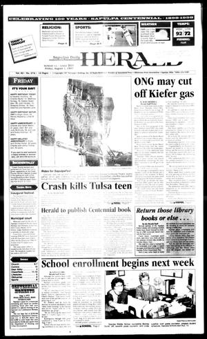 Sapulpa Daily Herald (Sapulpa, Okla.), Vol. 82, No. 274, Ed. 1 Friday, August 1, 1997