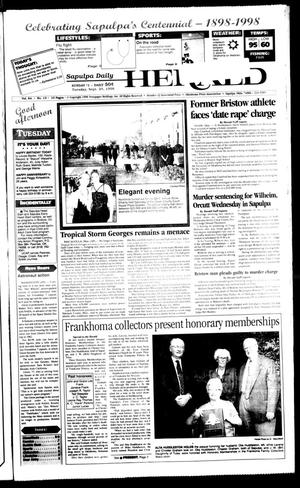 Sapulpa Daily Herald (Sapulpa, Okla.), Vol. 84, No. 13, Ed. 1 Tuesday, September 29, 1998