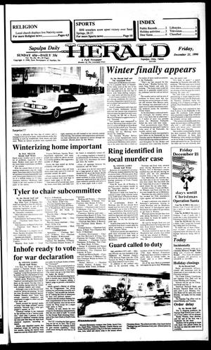 Sapulpa Daily Herald (Sapulpa, Okla.), Vol. 77, No. 85, Ed. 1 Friday, December 21, 1990