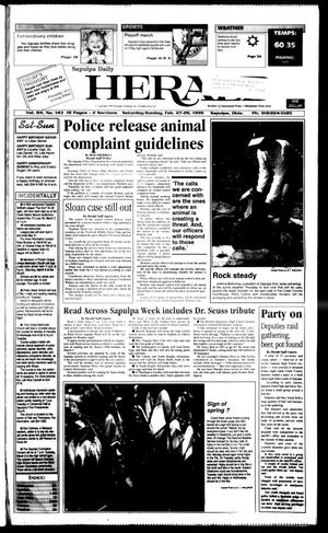Primary view of object titled 'Sapulpa Daily Herald (Sapulpa, Okla.), Vol. 84, No. 143, Ed. 1 Sunday, February 28, 1999'.