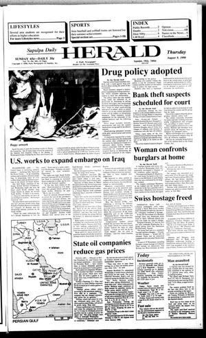 Sapulpa Daily Herald (Sapulpa, Okla.), Vol. 76, No. 282, Ed. 1 Thursday, August 9, 1990