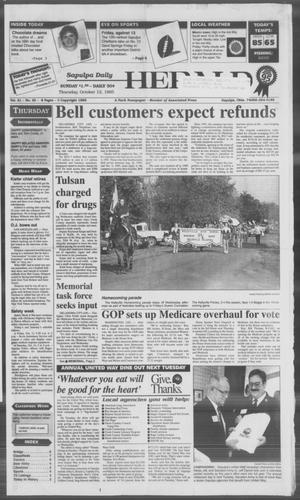 Sapulpa Daily Herald (Sapulpa, Okla.), Vol. 82, No. 25, Ed. 1 Thursday, October 12, 1995