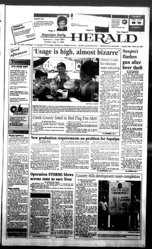 Sapulpa Daily Herald (Sapulpa, Okla.), Vol. 84, No. 276, Ed. 1 Tuesday, August 3, 1999