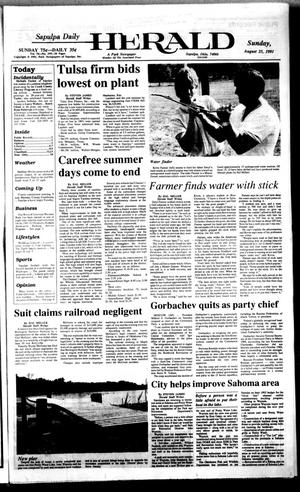 Sapulpa Daily Herald (Sapulpa, Okla.), Vol. 77, No. 295, Ed. 1 Sunday, August 25, 1991