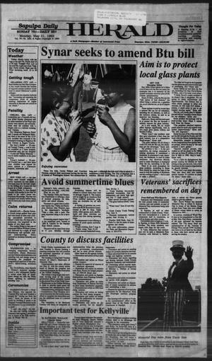 Sapulpa Daily Herald (Sapulpa, Okla.), Vol. 79, No. 222, Ed. 1 Monday, May 31, 1993
