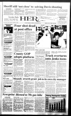 Sapulpa Daily Herald (Sapulpa, Okla.), Vol. 81, No. 162, Ed. 1 Wednesday, March 22, 1995
