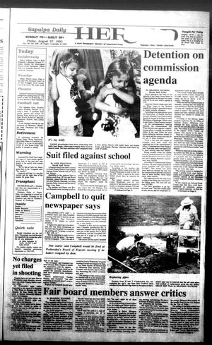Sapulpa Daily Herald (Sapulpa, Okla.), Vol. 79, No. 298, Ed. 1 Friday, August 27, 1993