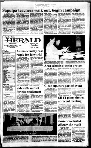 Sapulpa Daily Herald (Sapulpa, Okla.), Vol. 76, No. 182, Ed. 1 Sunday, April 15, 1990