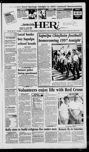 Sapulpa Daily Herald (Sapulpa, Okla.), Vol. 83, No. 17, Ed. 1 Friday, October 3, 1997