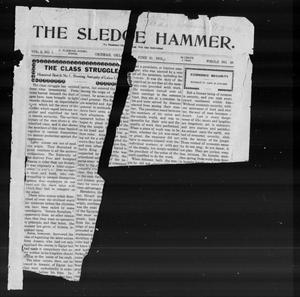 The Sledge Hammer. (Okemah, Okla.), Vol. 2, No. 7, Ed. 1 Thursday, June 19, 1913