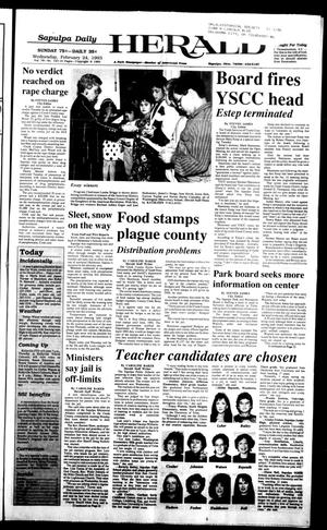 Sapulpa Daily Herald (Sapulpa, Okla.), Vol. 79, No. 140, Ed. 1 Wednesday, February 24, 1993