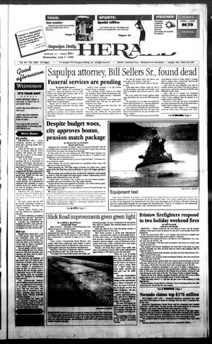 Sapulpa Daily Herald (Sapulpa, Okla.), Vol. 84, No. 253, Ed. 1 Wednesday, July 7, 1999