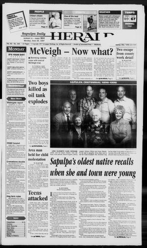 Sapulpa Daily Herald (Sapulpa, Okla.), Vol. 82, No. 239, Ed. 1 Monday, June 23, 1997